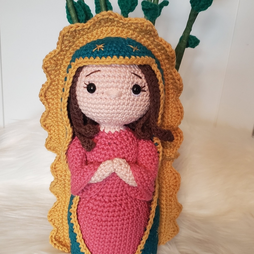 Crochet Virgen de Guadalupe